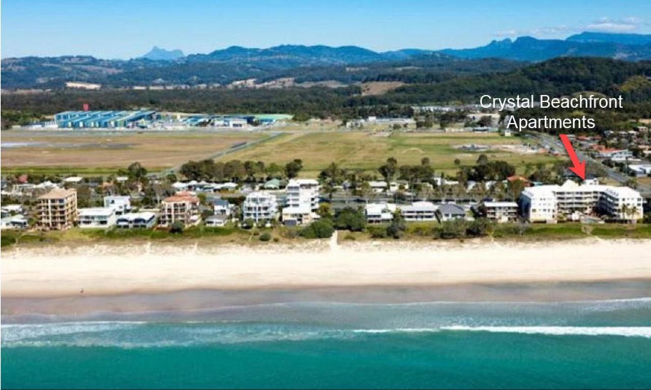 Crystal Beachfront Apartments Gold Coast Exterior foto